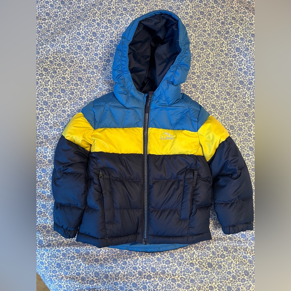 L.L. Bean Toddler Bean’s Down Jack Colorblock 3T